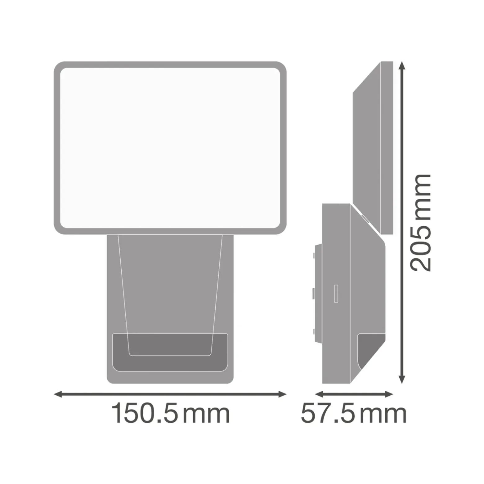 Proyector LED con sensor para foco exterior ENDURA PRO FLOOD de OSRAM, blanco,