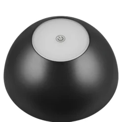 Ricardo lámpara de mesa LED recargable, negro, altura 30 cm, plástico