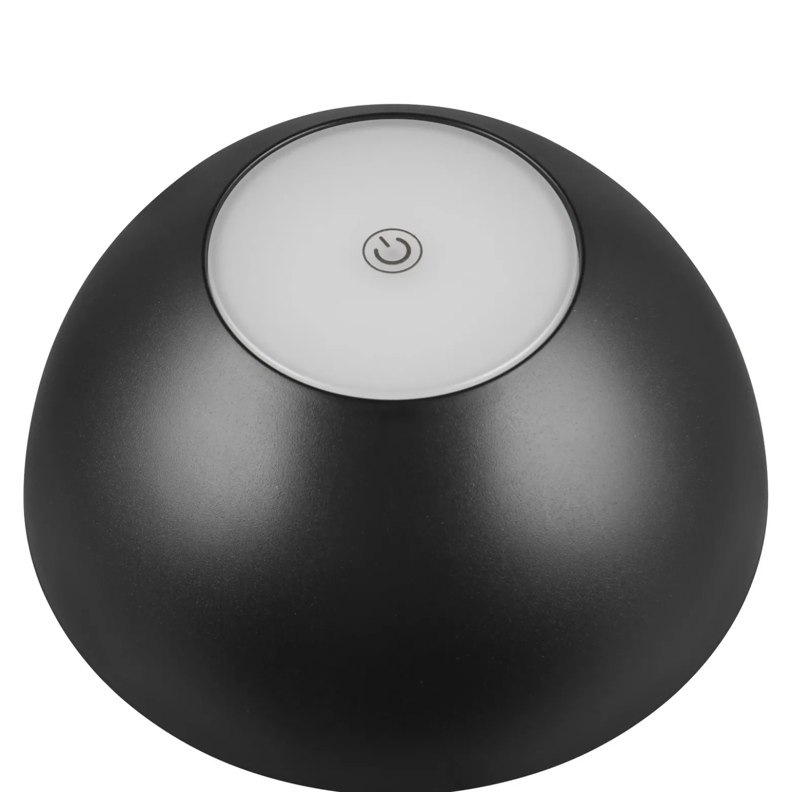 Ricardo lámpara de mesa LED recargable, negro, altura 30 cm, plástico