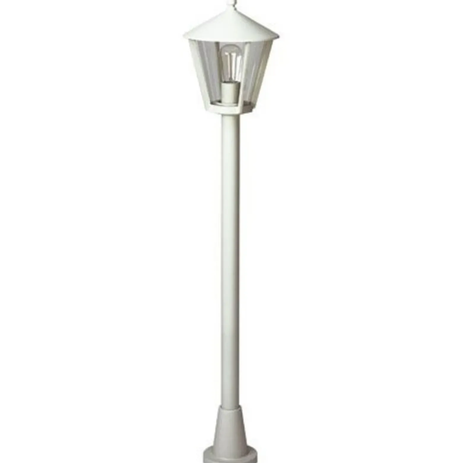 Rústica farola 677, blanca