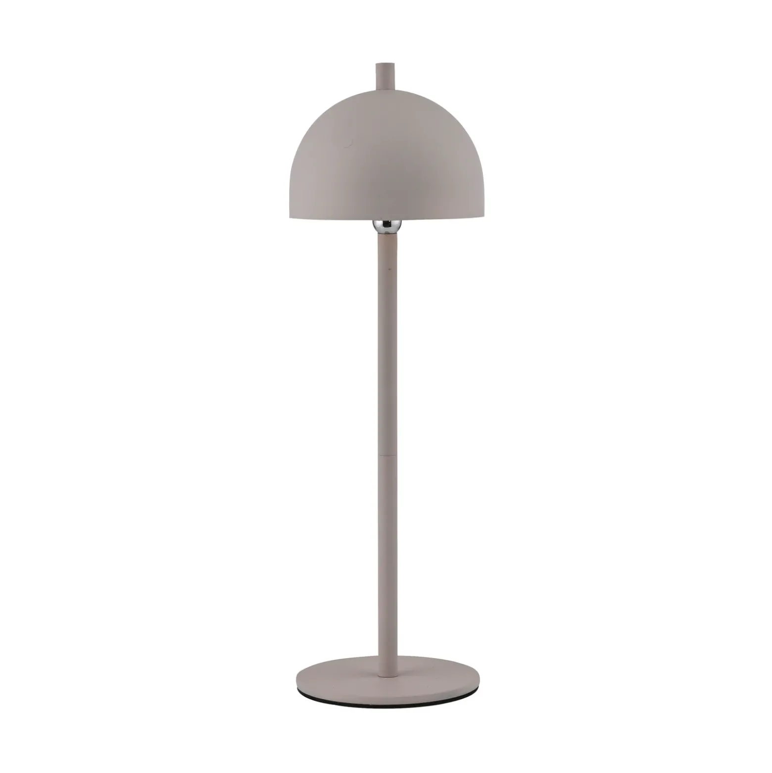 SCHÖNER WOHNEN Lámpara de mesa LED recargable Bellies, brisa de arena, IP54