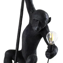 SELETTI Lámpara colgante LED lámpara colgante negro