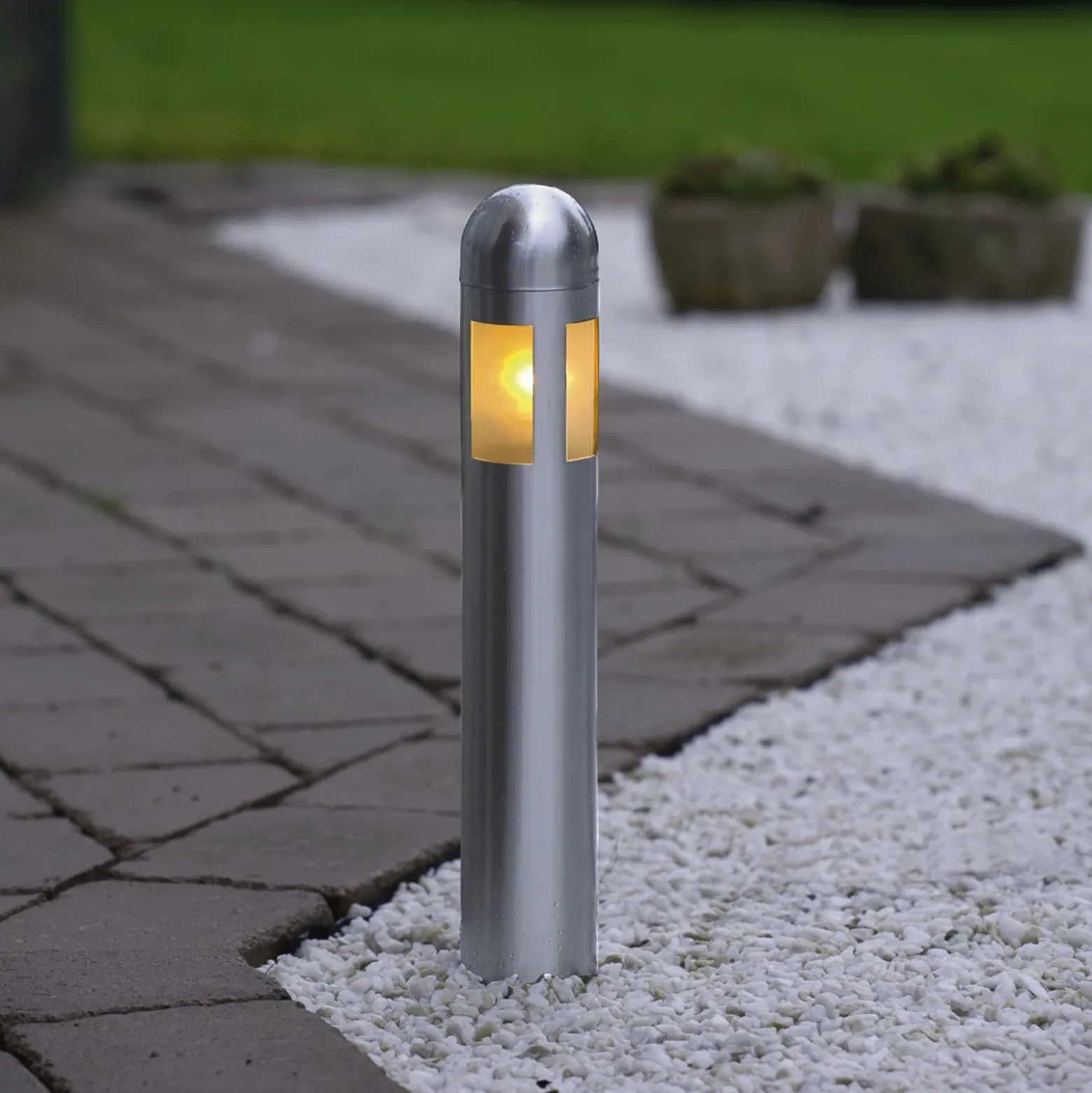 Set de 3 sobremuros LED Amalfi con estaca