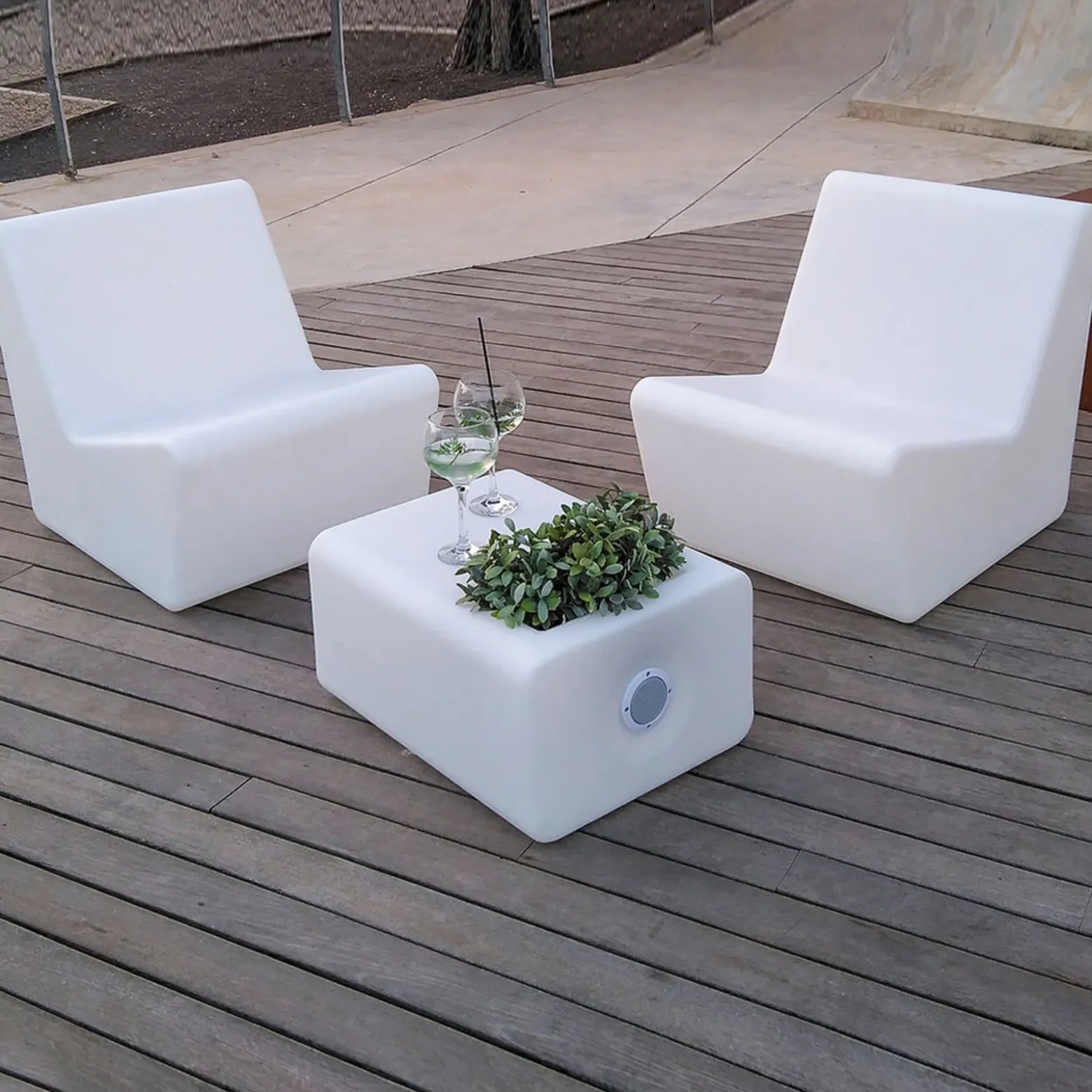 Sillón Newgarden Tarida Sit LED Solar