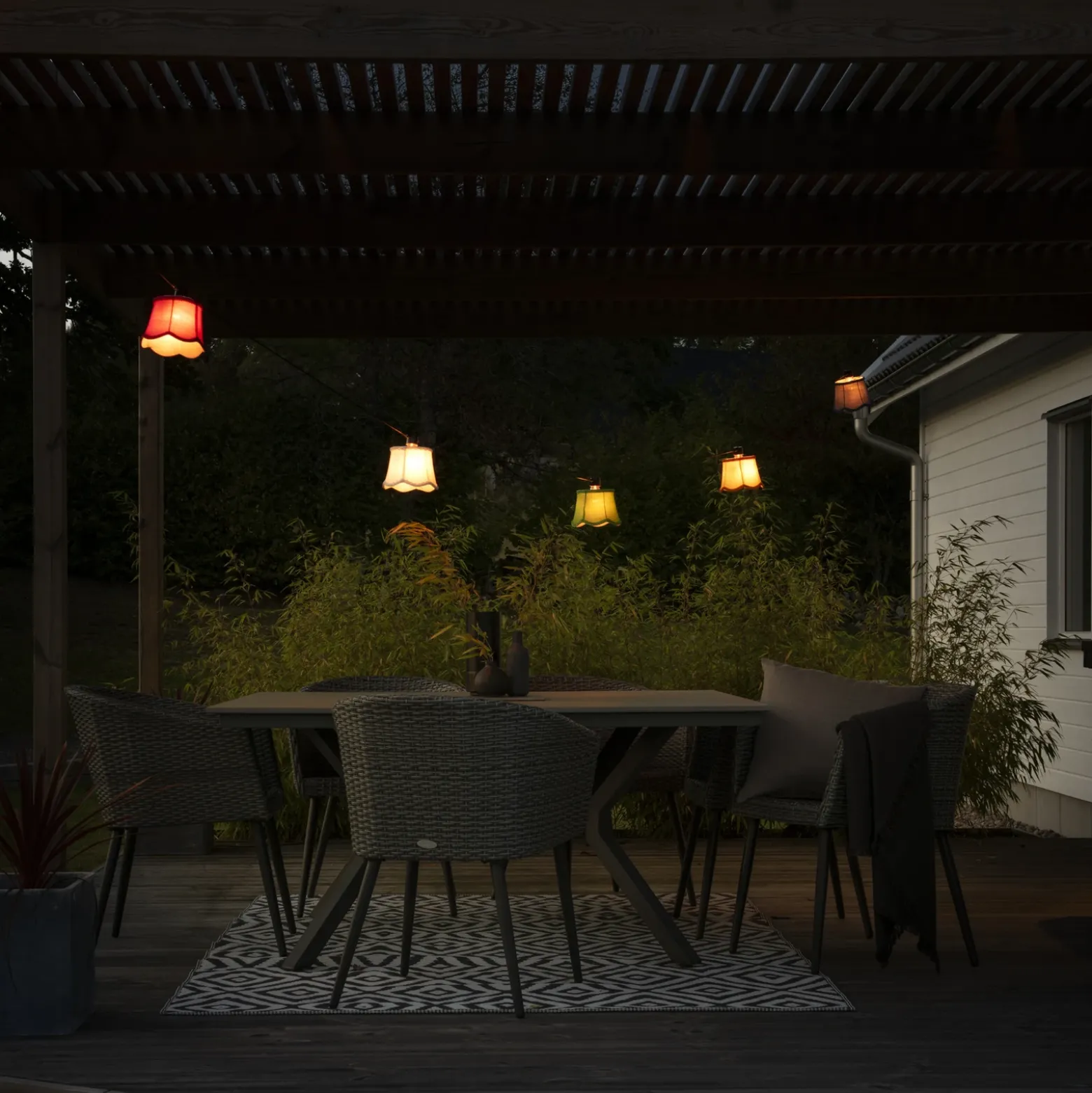 Sistema de guirnaldas de luces LED «Party» - Kit Basis, multicolor, IP44