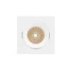 SLC DL04 Square X1 empotrada IP54 2700K blanco
