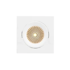 SLC DL04 Square X1 empotrada IP54 2700K blanco