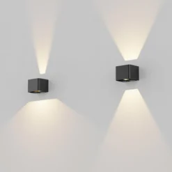 SLC Shadow aplique LED exterior up/down 2 x Schuko