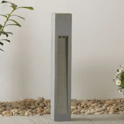 SLV Arrock Stone Bolardo luminoso LED de piedra natural