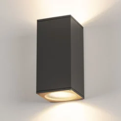 SLV Big Theo aplique para exterior, 2 luces, antracita