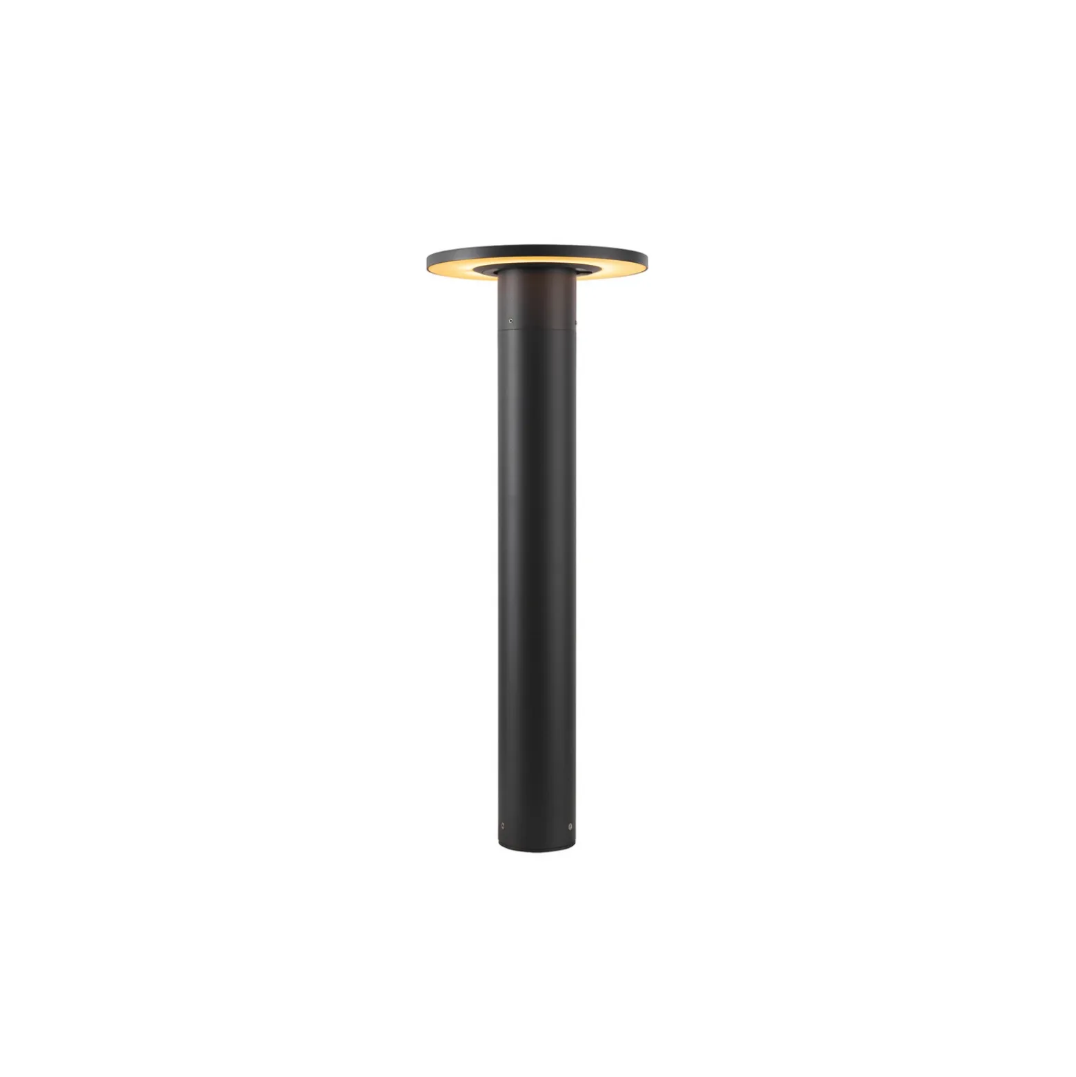 SLV Bolardo luminoso LED I-Ring, antracita, aluminio, altura 65 cm