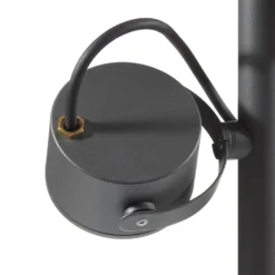 SLV Bolardo luminoso Sitra, 2 luces, antracita, aluminio, GX53, IP44