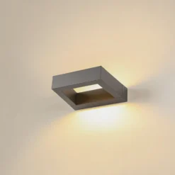 SLV Bookat Aplique de exterior LED con foco indirecto