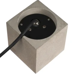 SLV Concreto foco suelo IP65 GU10 enchufe angular