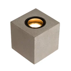 SLV Concreto foco suelo IP65 GU10 enchufe angular