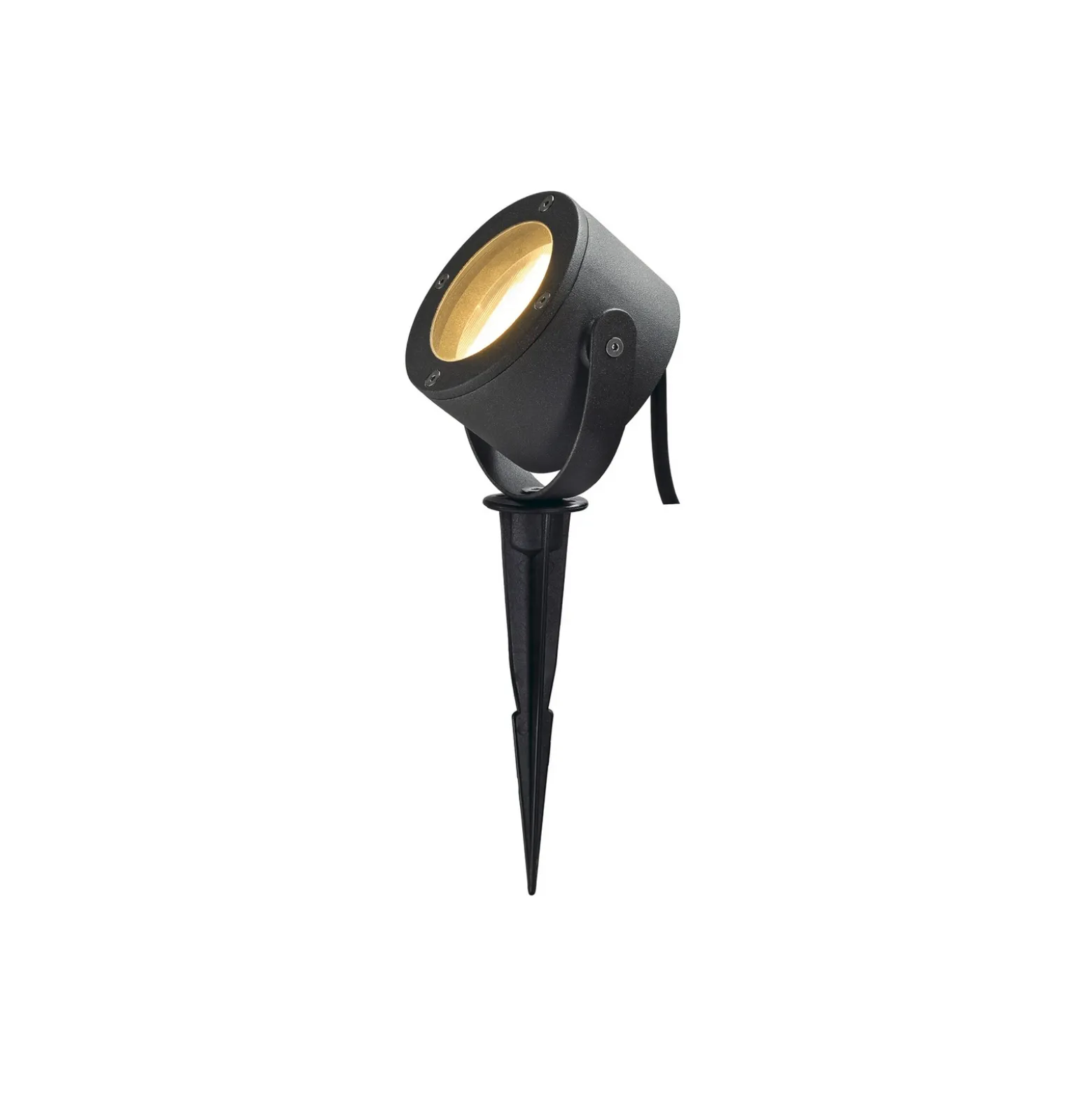 SLV foco con pica Sitra, antracita, aluminio, altura 12 cm