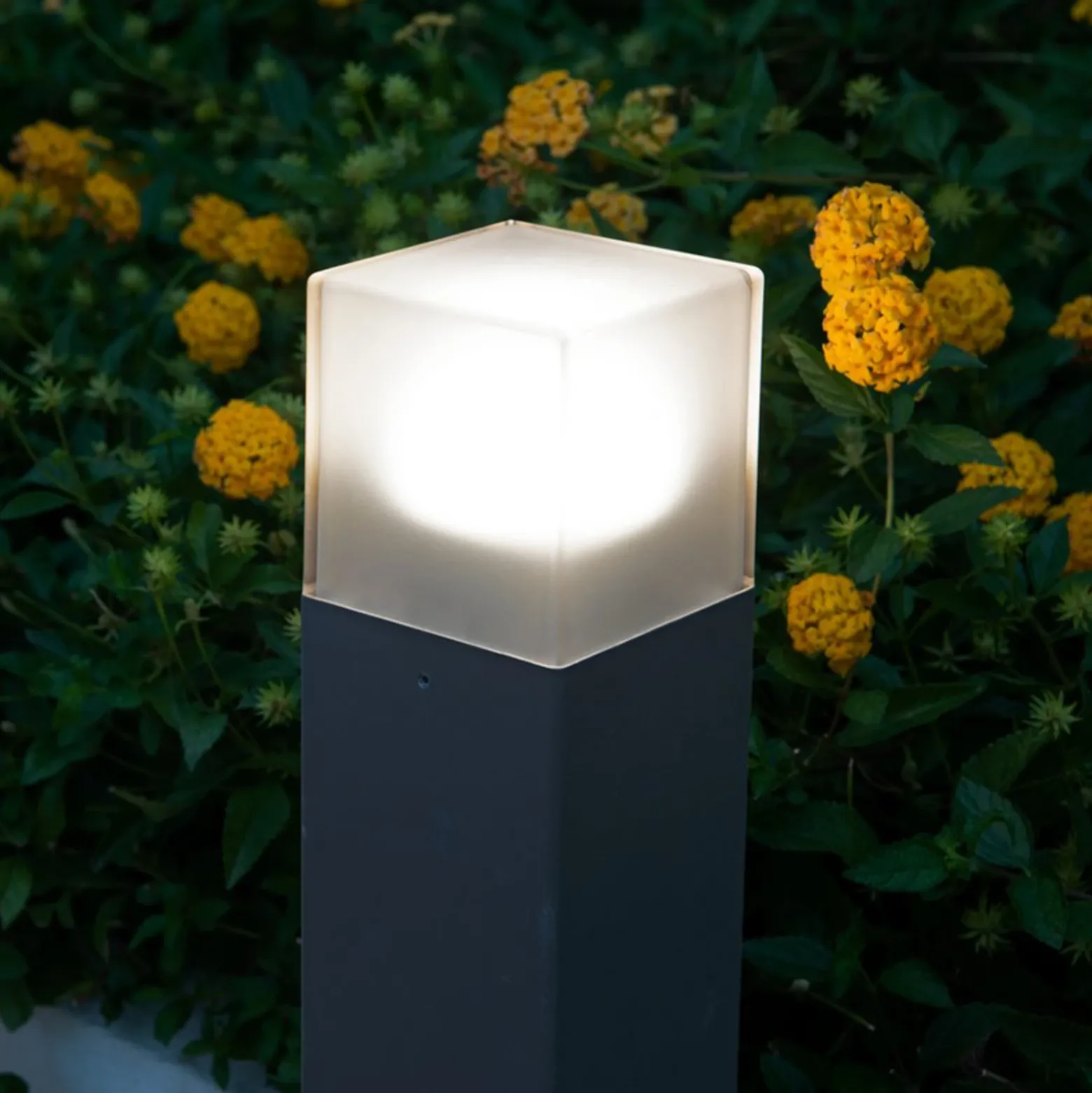 SLV Grafit bolardo luminoso 60 cm
