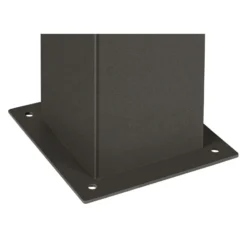 SLV grafito bolardo luminoso antracita Quad altura 90 cm
