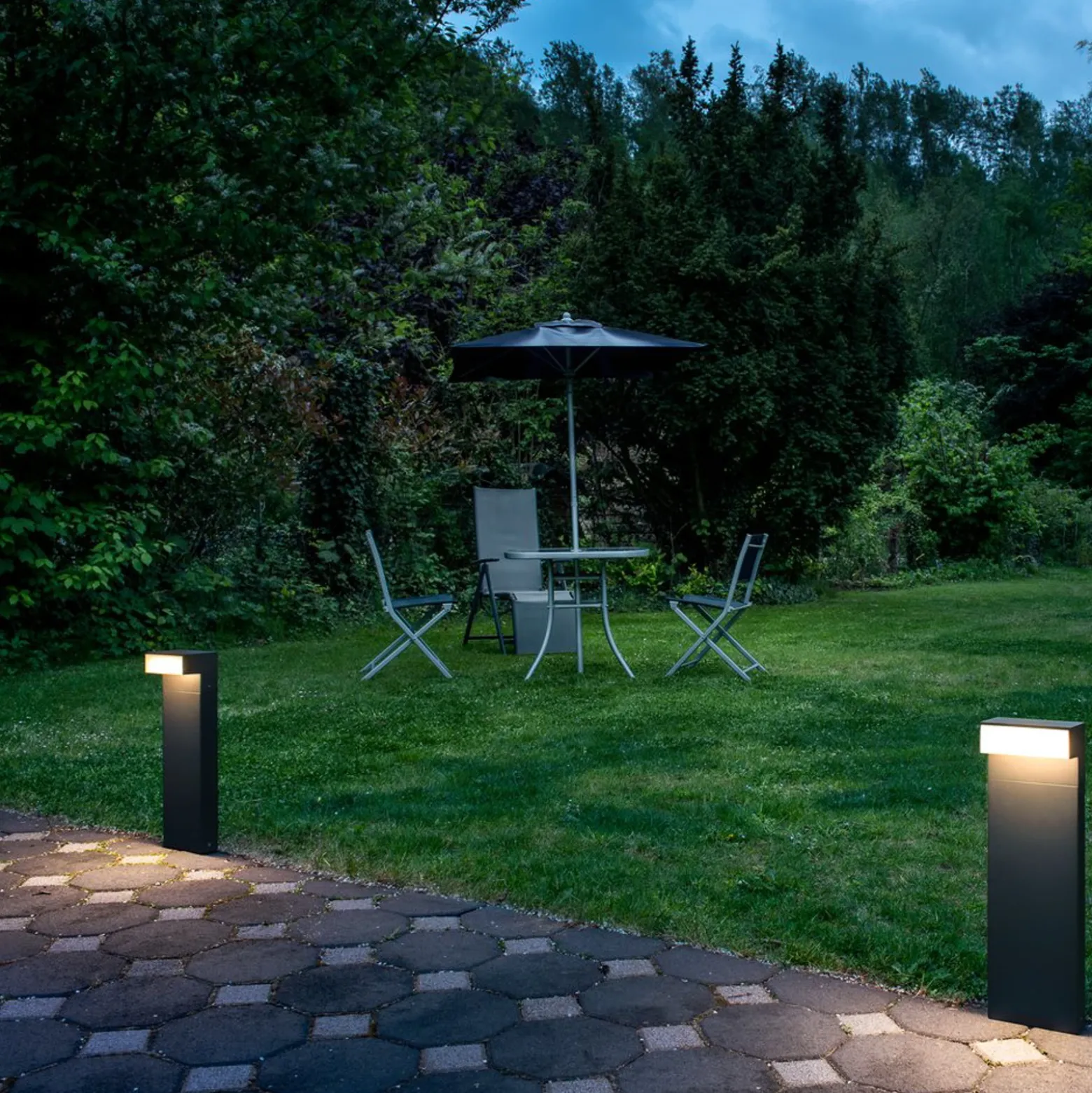 SLV L-Line Out Baliza LED CCT, altura 50 cm