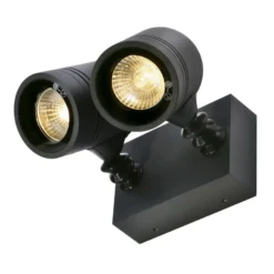 SLV Myra aplique para exterior, 2 luces, antracita