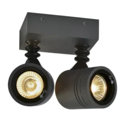 SLV Myra aplique para exterior, 2 luces, antracita