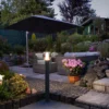SLV Ovalisk Bolardo luminoso LED CCT, altura 100 cm