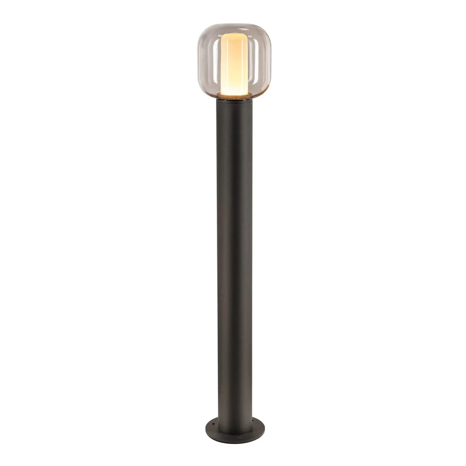 SLV Ovalisk Bolardo luminoso LED CCT, altura 100 cm