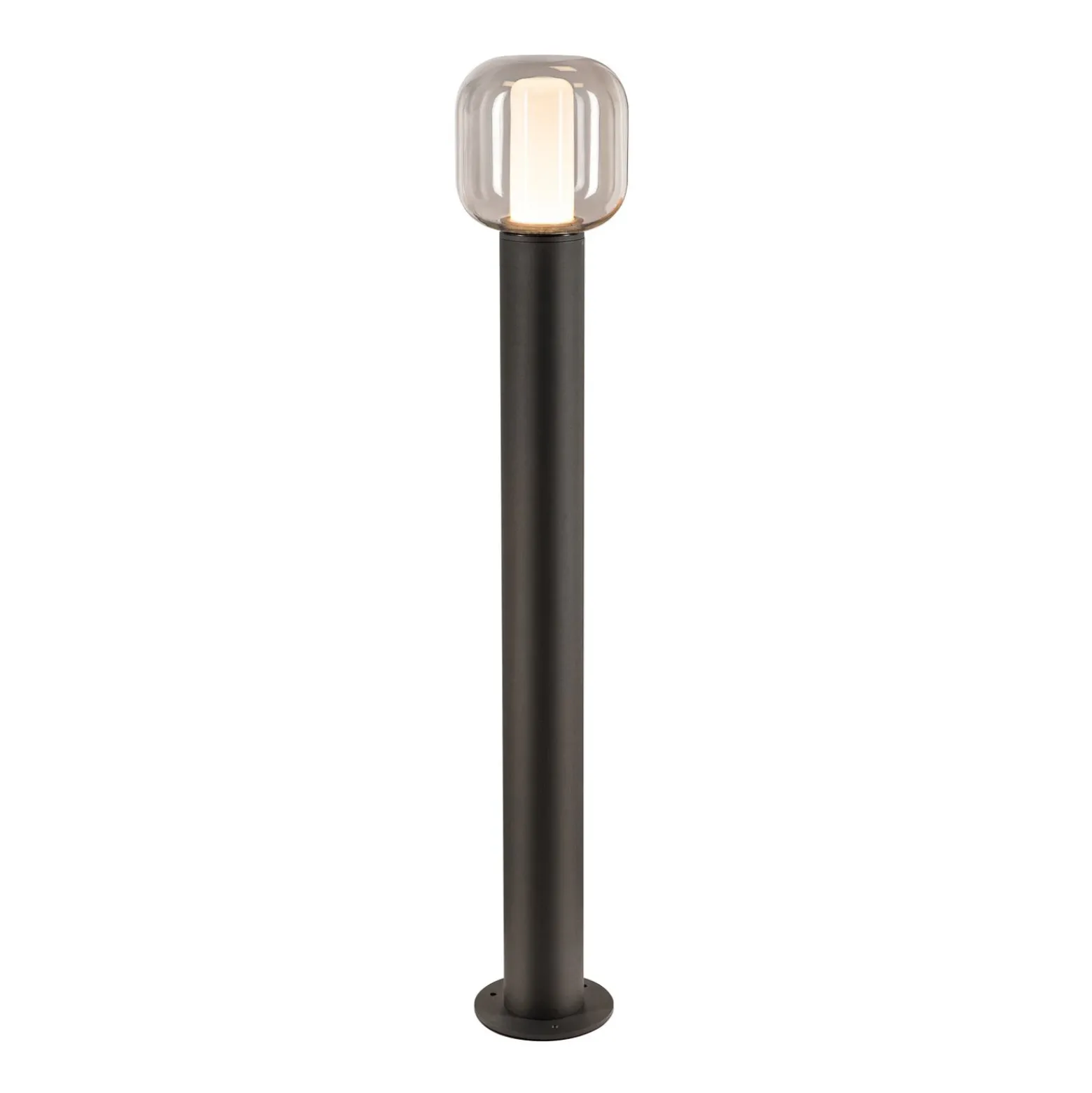 SLV Ovalisk Bolardo luminoso LED CCT, altura 100 cm