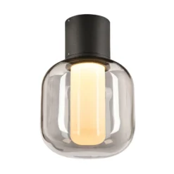 SLV Ovalisk Plafón para exterior LED CCT