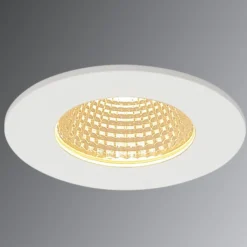 SLV Patta-I Lámpara empotrable LED, redonda, blanco mate