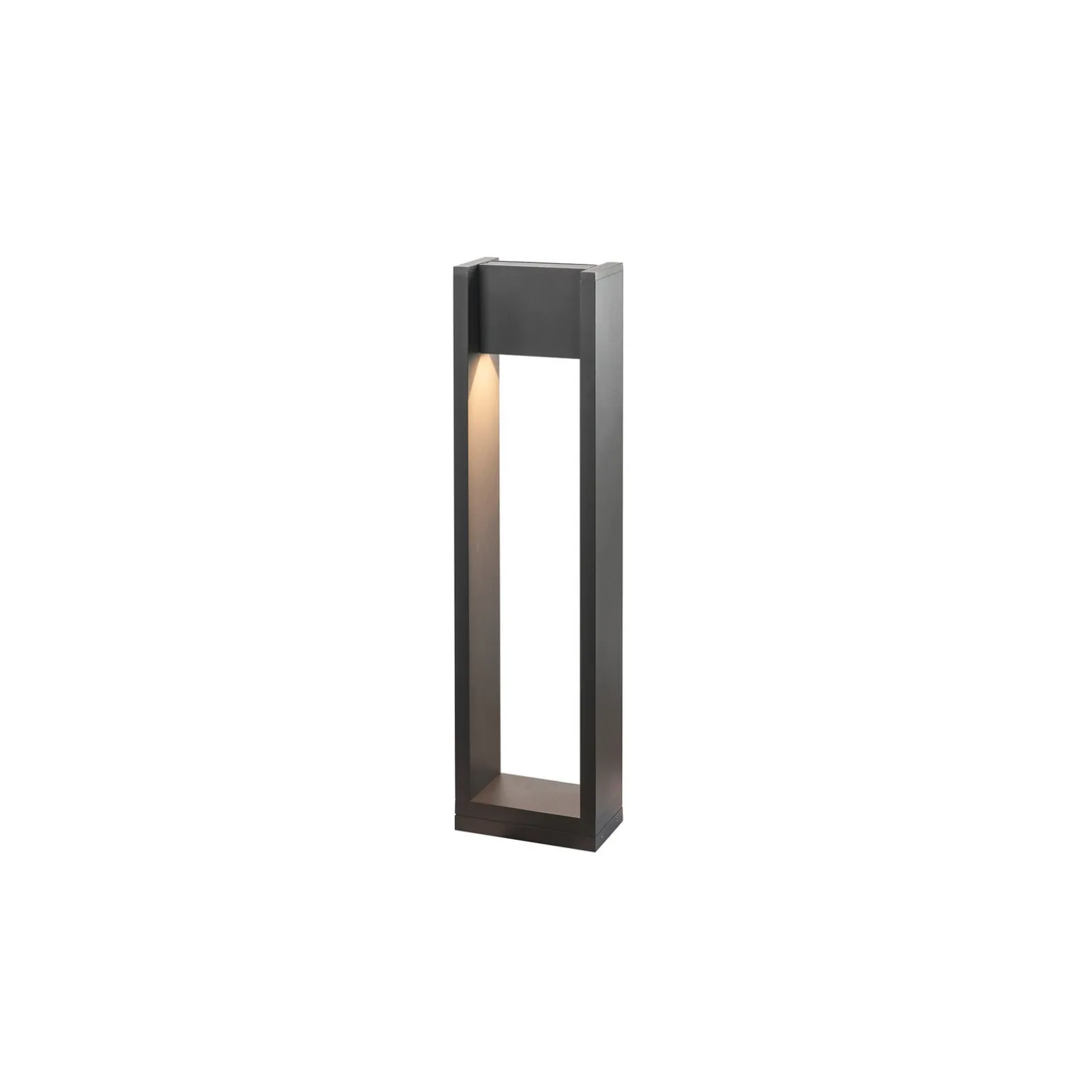 SLV Quad Pole Bolardo luminoso LED, antracita, aluminio, altura 90 cm