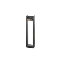 SLV Quad Pole Bolardo luminoso LED, antracita, aluminio, altura 90 cm