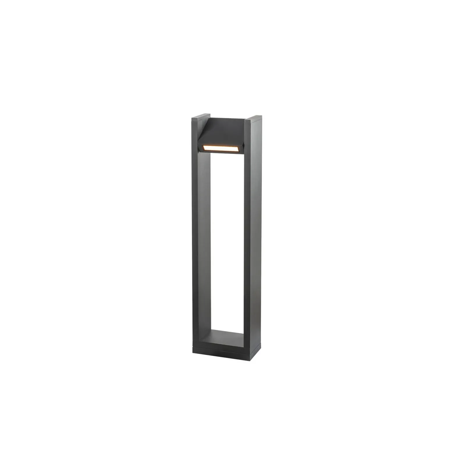 SLV Quad Pole Bolardo luminoso LED, antracita, aluminio, altura 90 cm