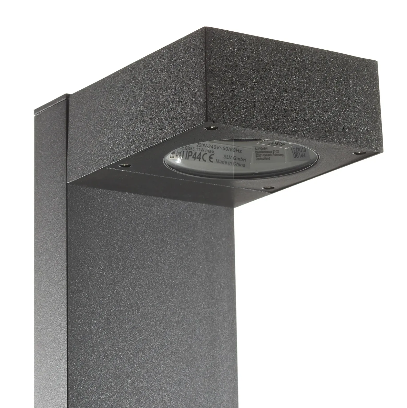 SLV Quadrasyl 75 - Bolardo luminoso, antracita