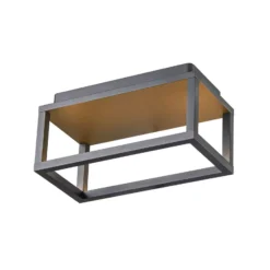 SLV Quadrulo Aplique para exterior indirecto LED antracita