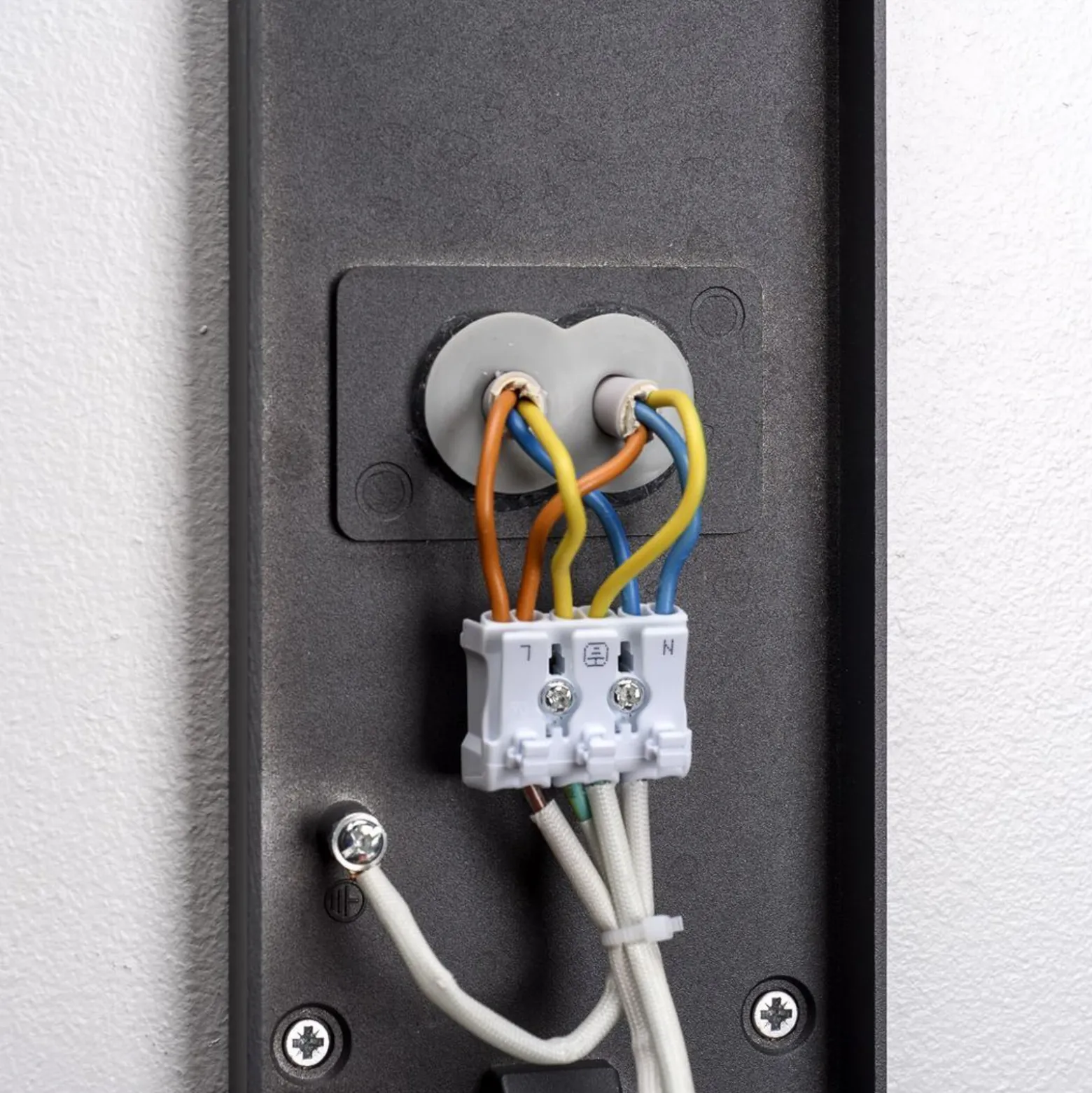 SLV Quadrulo Aplique para exterior indirecto LED antracita