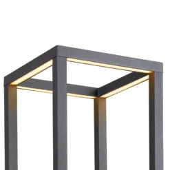 SLV Quadrulo Bolardo luminoso LED, antracita