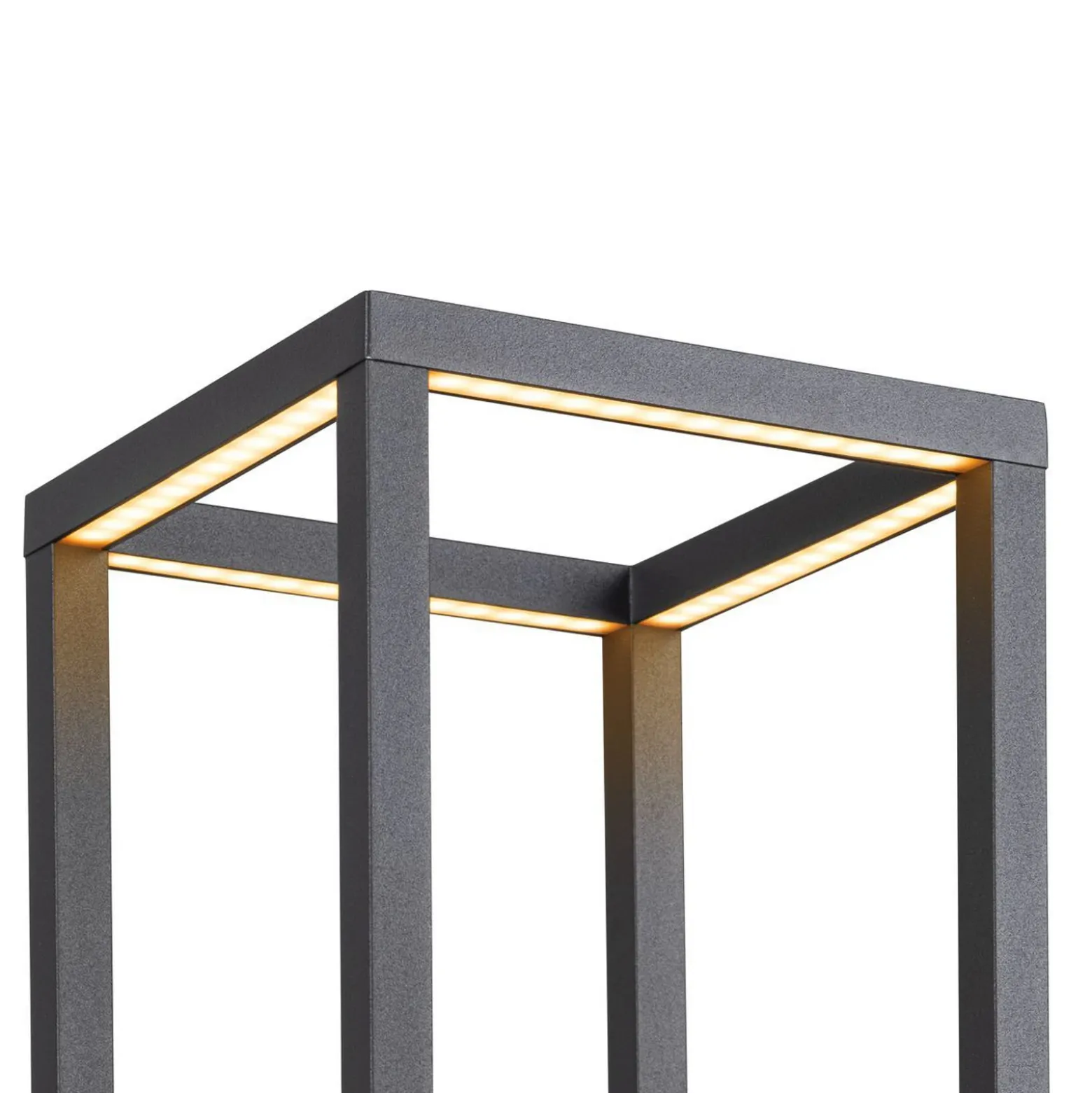 SLV Quadrulo Bolardo luminoso LED, antracita