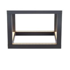 SLV Quadrulo LED lámpara de techo para exterior indir. antracita