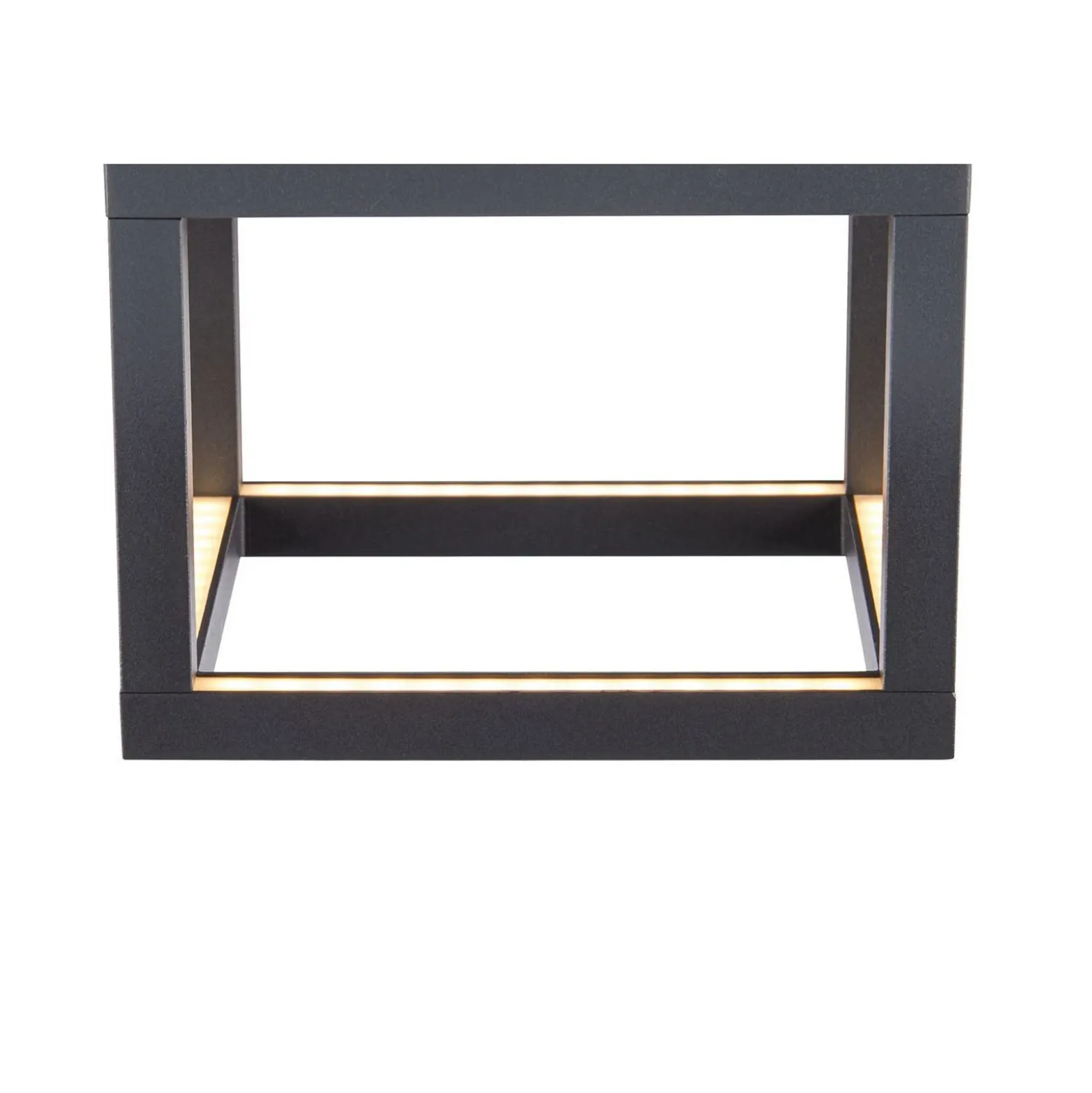 SLV Quadrulo LED lámpara de techo para exterior indir. antracita