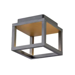 SLV Quadrulo LED lámpara de techo para exterior indir. antracita