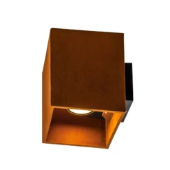 SLV Rusty aplique LED de exterior up/down cuadrado