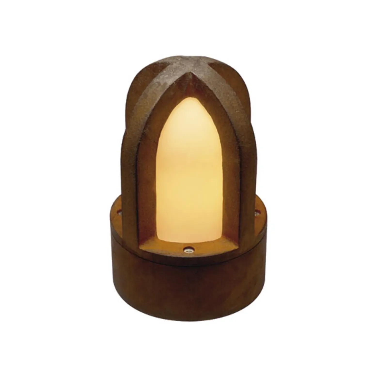 SLV Rusty Cone 24 marrón óxido 24 cm de base baliza