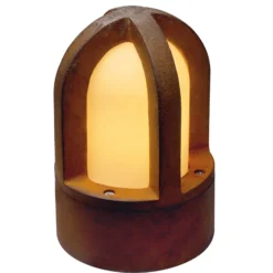 SLV Rusty Cone 24 marrón óxido 24 cm de base baliza