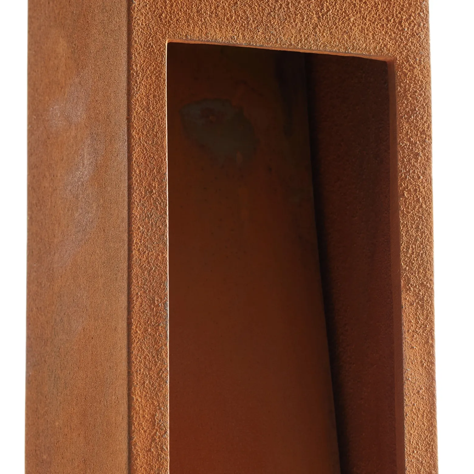 SLV Rusty Slot 80 luz de zócalo marrón óxido