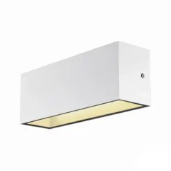 SLV Sitra Aplique de exterior LED Up/Down 30cm blanco