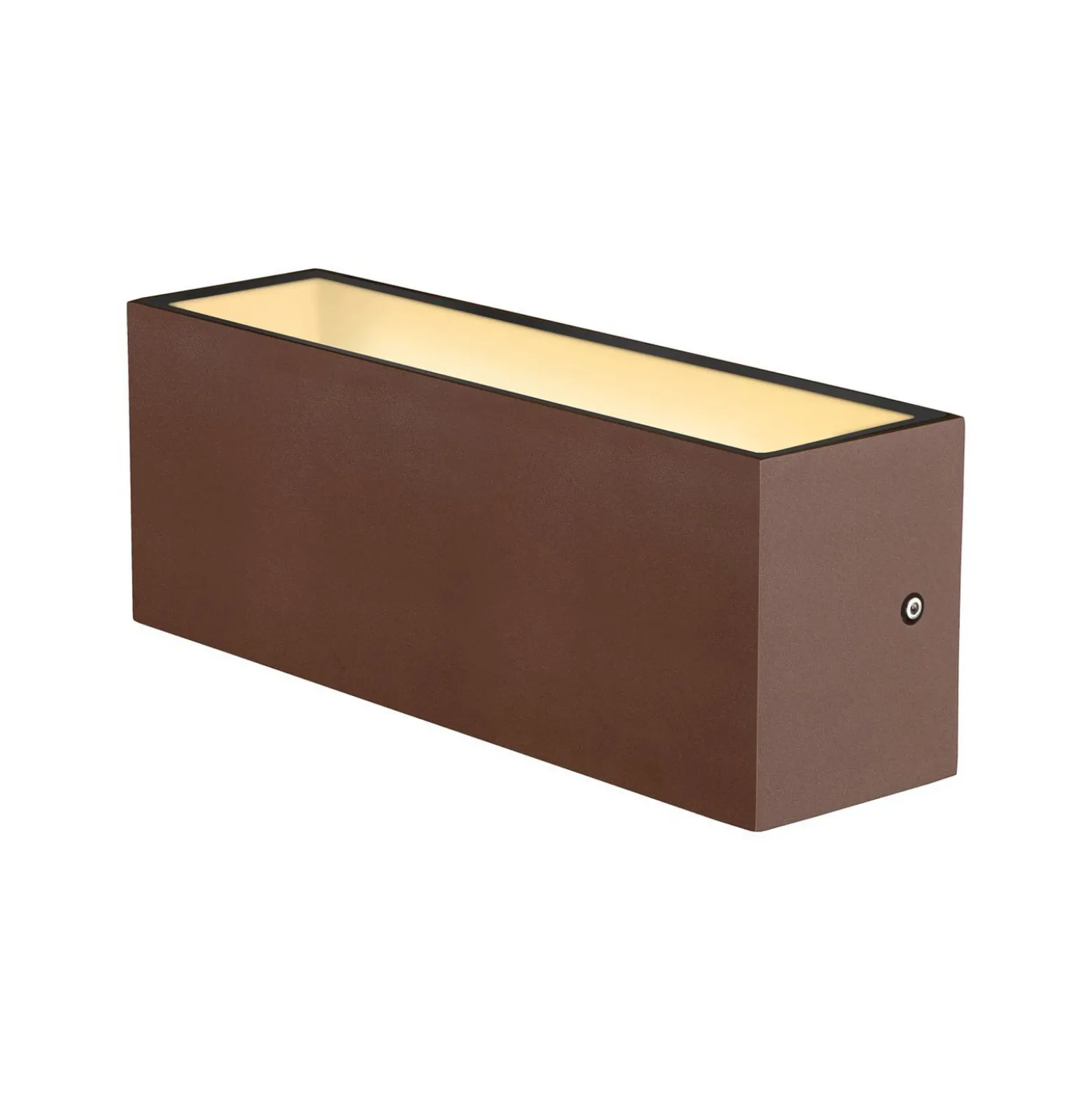 SLV Sitra Aplique de exterior LED Up/Down 30cm óxido