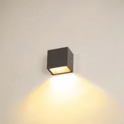 SLV Sitra Aplique LED para exterior down antracita