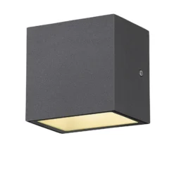 SLV Sitra Aplique LED para exterior down antracita