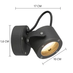 SLV Sitra downlight de exterior antracita
